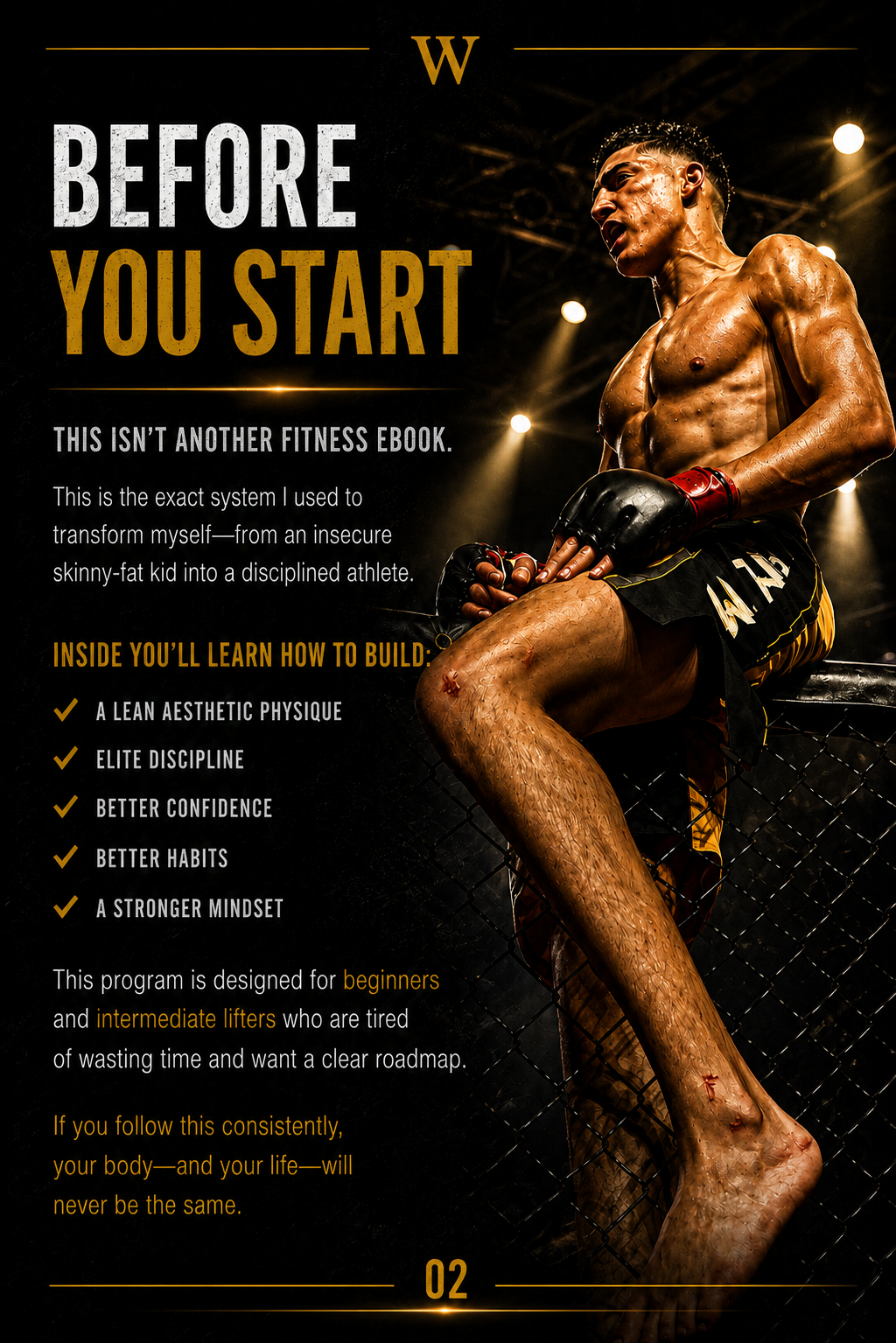 TRAIN LIKE A WEAPON.